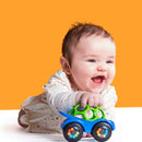 [2 Pack] Bright Starts Rattle & Roll Buggie Toy - 2 Colors