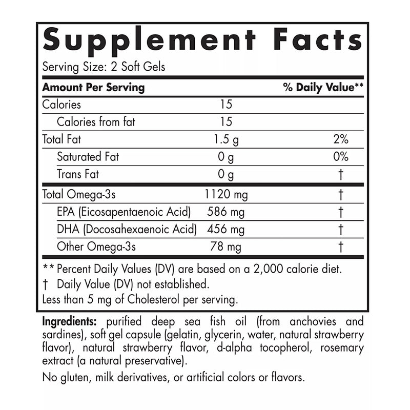 Nordic Natural Ultimate Omega® 2X Teen, 60 sgls. Exp: 06/28