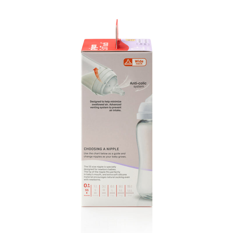 Pigeon Softouch 3 T-Ester Nursing Bottle - Logo 200Ml