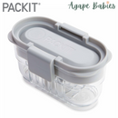 Packit Mini Bento Snack Box - Grey