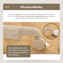 Daiichi Liu Baby Bed Side Crib - Light Pink