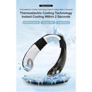 Mobilesteri WUDI IDI Wearable Arctic Neck Cooler 2.0 (Black/White) Portable Cooler Fan