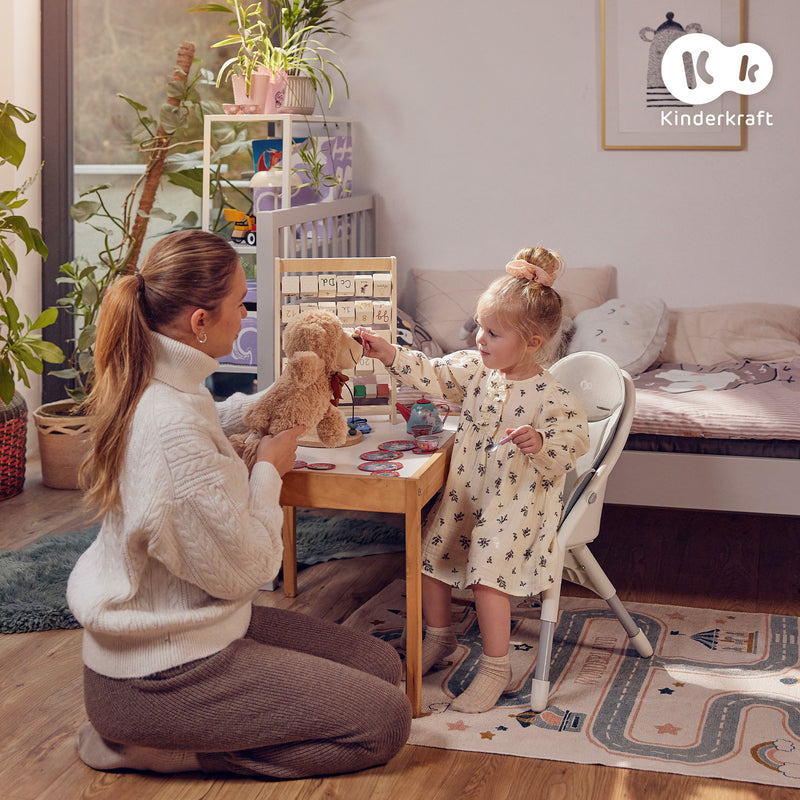 Kinderkraft High Chair Dinnly - Grey