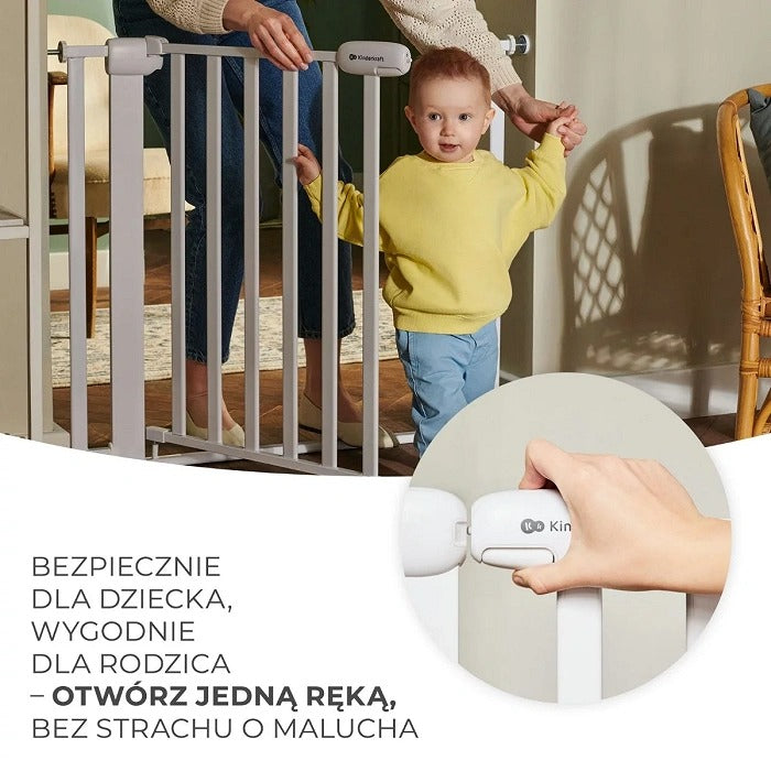 Kinderkraft Safety Gate, Lock & Go - WOOD