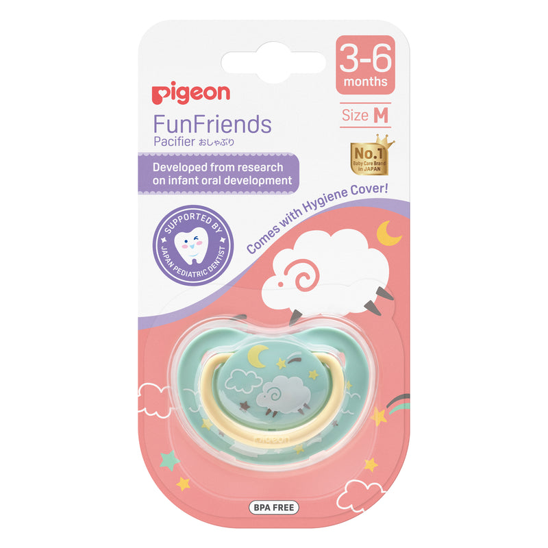 [2-PK] Pigeon Funfriends Pacifier Sheep (EN) - (M)