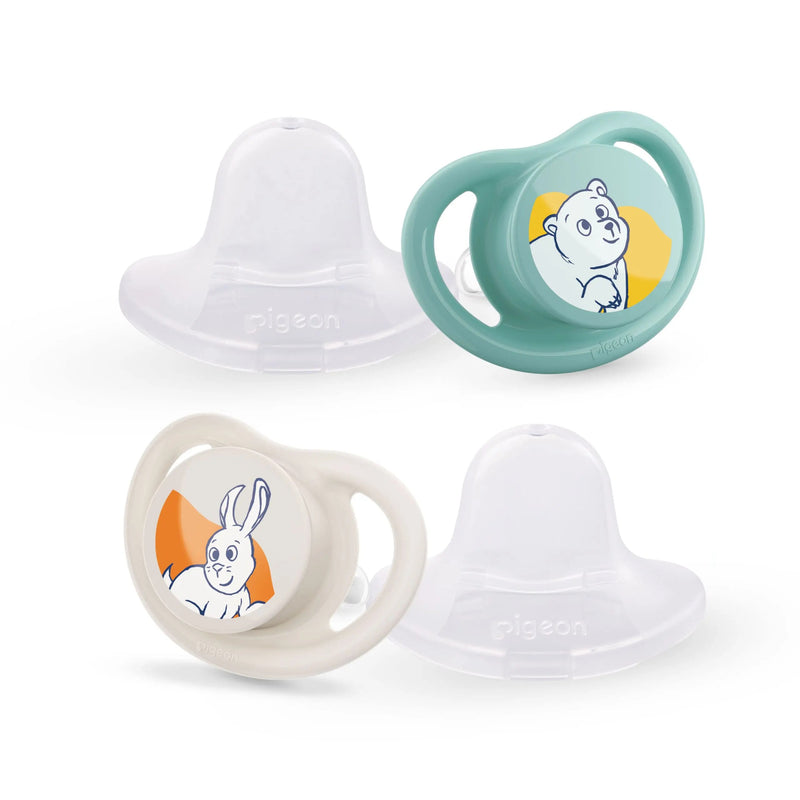 Pigeon MiniLight Pacifier Sustainable Collection BPP (2pc)(EN/ID) - 3 Sizes