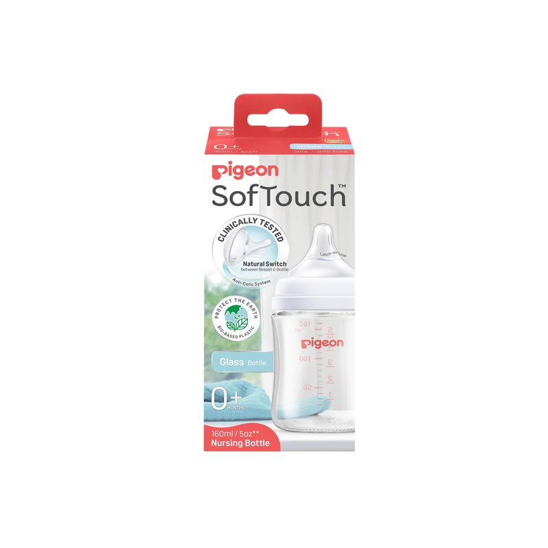 Pigeon Softouch Bpp Nursing Bottle Glass Logo - 160ML