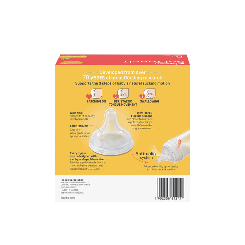 Pigeon Softouch Bpp Nursing Bottle Ppsu Twin Pack Logo - 160ml