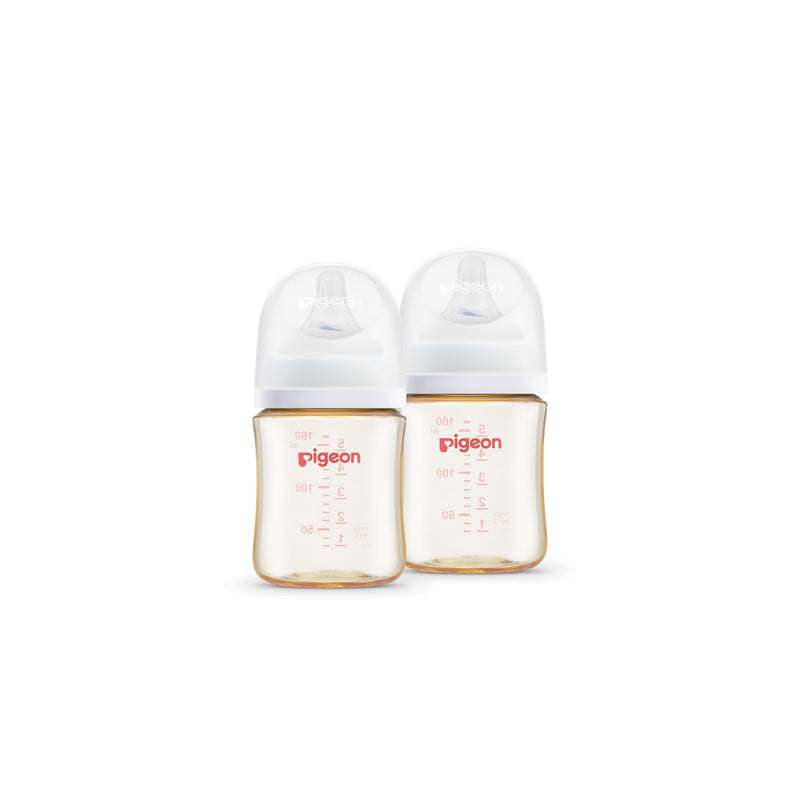 Pigeon Softouch Bpp Nursing Bottle Ppsu Twin Pack Logo - 160ml