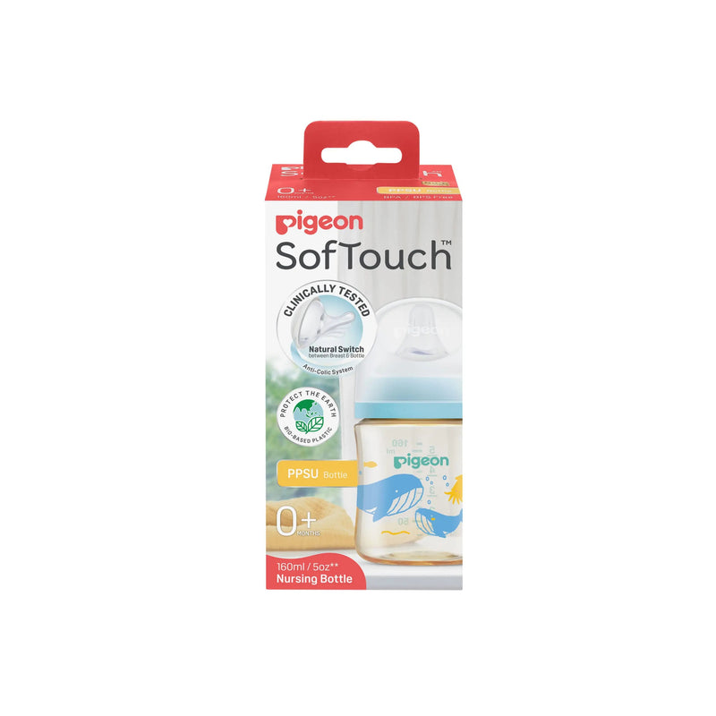 Pigeon Softouch Bpp Nursing Bottle Ppsu Ocean Dive - 160ml