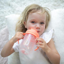 [2 Pack] Dr Brown's Baby's First Straw Cup w/ Handles, 6m+ 9oz/270ml - 5 Colors