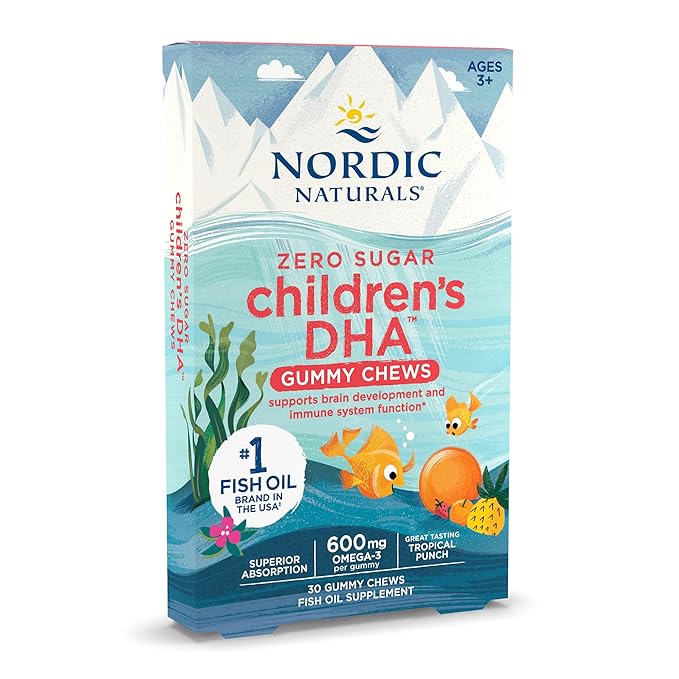 Nordic Naturals Children's DHA Gummies, 30 Gums.