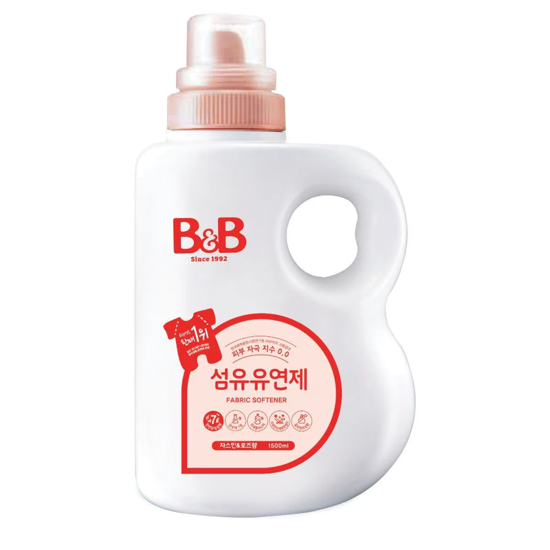 [2 Pack] B&B Fabric Softener Bottle 1500ml - Jasmine