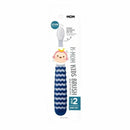 [6-Pack] K-Mom Kids Brush Step 2 - 3 Colors