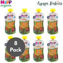 [8 Pack] Hipp Organic Apple Pear Banana Pouch Gluten Free 100g Exp: 09/26