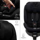 [1-Year Warranty] Kinderkraft Car Seat, Xrider 2 I-Size - Black