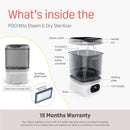 [15m Local Warranty] Pigeon Pochitto Steam & Dry Sterilizer