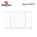 Baby Dan Premier Pressure Fit Safety Gate With 3 Extensions (White)