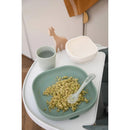 Beaba Silicone Suction Meal Set - Sage/Misty Green