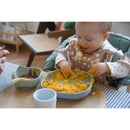 Beaba Silicone Suction Meal Set - Cloud Blue
