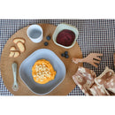 Beaba Silicone Suction Meal Set - Cloud Blue