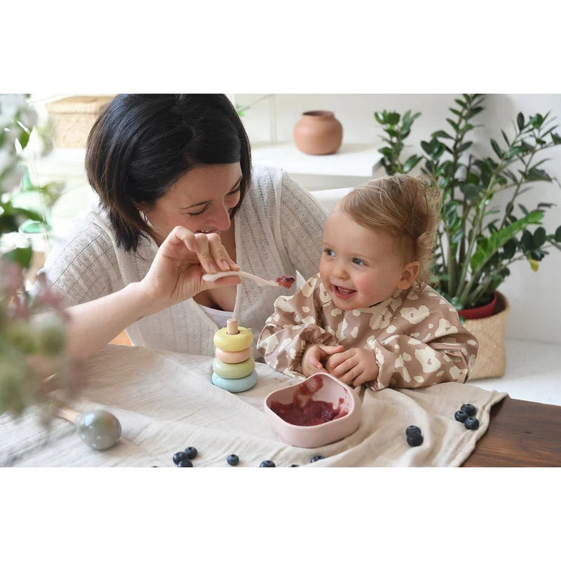 Beaba Silicone Suction Bowl - Cotton Candy