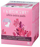 [Bundle Of 3] Natracare Ultra Extra Pads with Organic Cotton Cover - Long with wings (8pcs x 3)