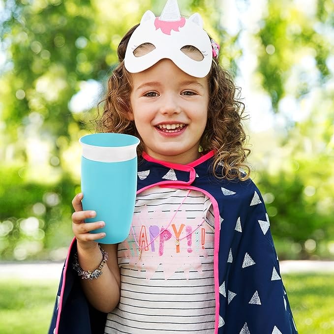 Munchkin Miracle® 360° Sippy Cup Twin Pack - 10oz (Blue & Green)