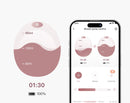Momcozy Air 1 Ultra-Slim Hands-Free Wearable Pump with Wireless Charging Case