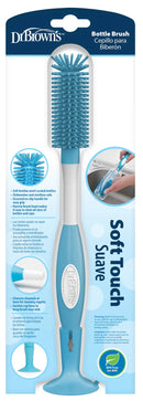 [Bundle Of 2] Dr.Brown's Soft Touch Baby Bottle Brush, Narrow-Neck