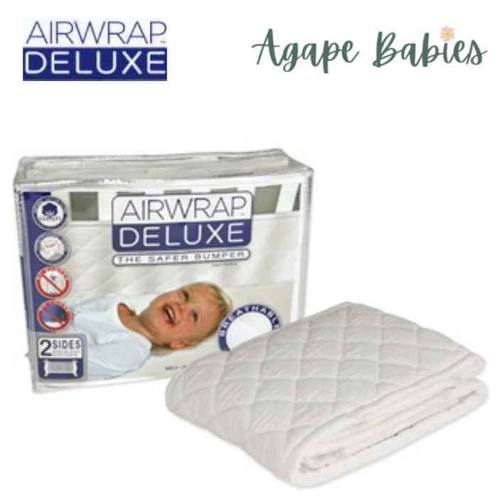 AIRWRAP Deluxe Breathable Cot Bumper 2-Sides