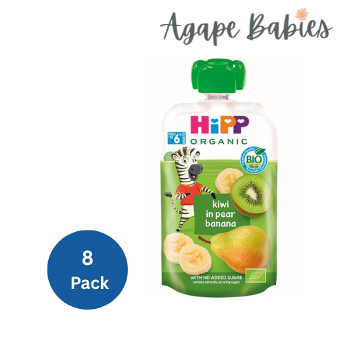 [8-Pack] Hipp Organic Kiwi in Pear Banana 100g