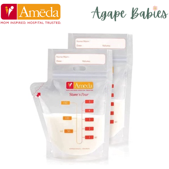 Ameda Store'N Pour Breast Milk Storage Bags
