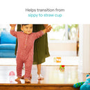 [2-Pack] Munchkin Any Angle Click Lock Weighted Straw Cup 10 Oz - 2 Colors
