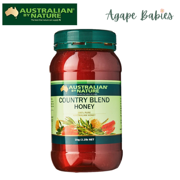 Australian By Nature Country Blend Honey, 1 kg.