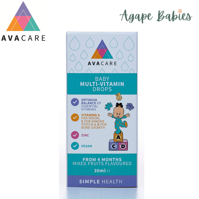 Avacare Baby Multi-Vitamin Drops, 30 ml