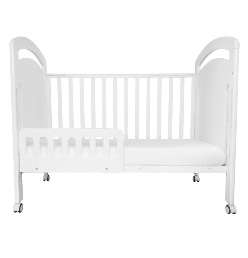 Bonbijou Osito Baby Cot 5-in-1 (White) - FOC  4'' Anti Dust Mite High Density Foam Mattress With Holes