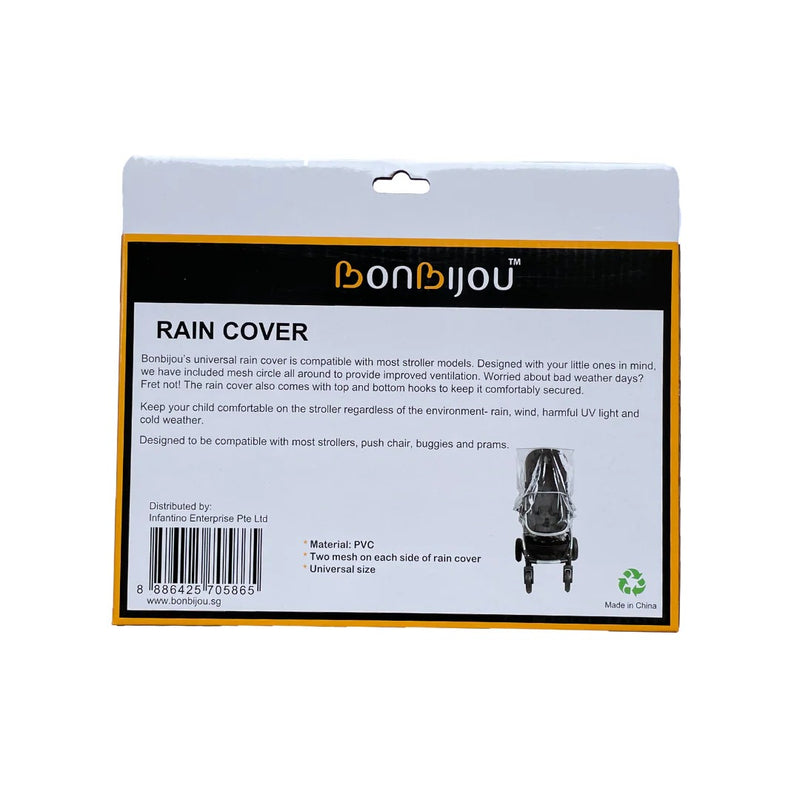 [2-Pack] Bonbijou Rain Cover