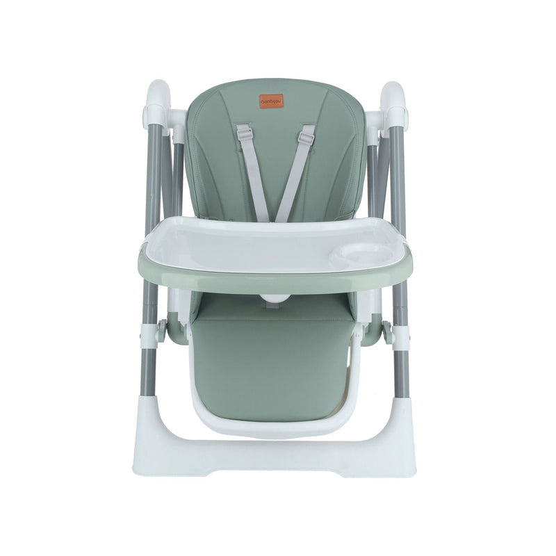 Bonbijou Relax 2-In-1 High Chair With Swing - Green