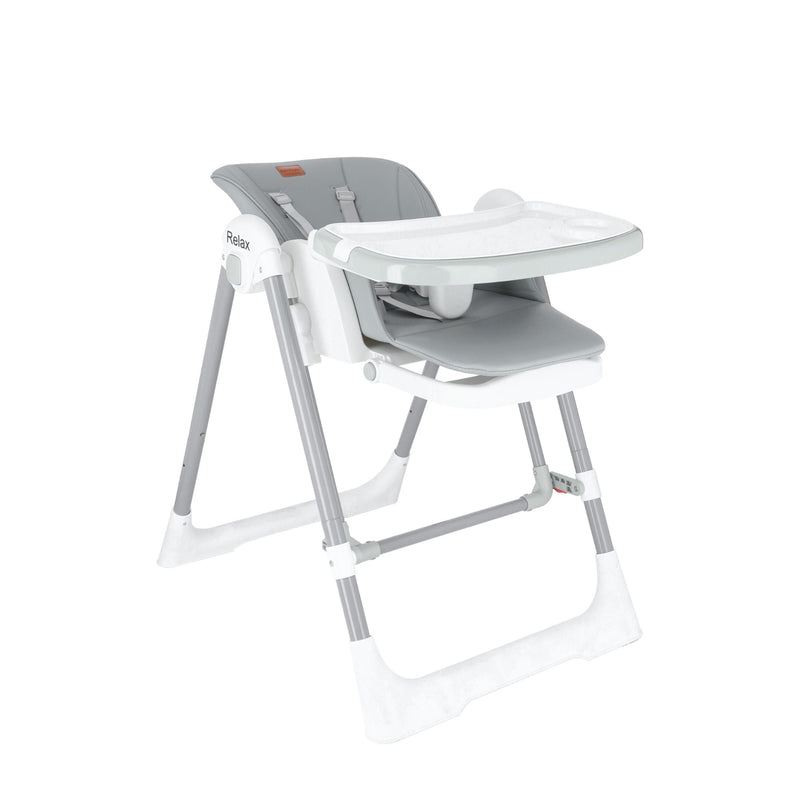 Bonbijou Relax 2-In-1 High Chair With Swing - Grey