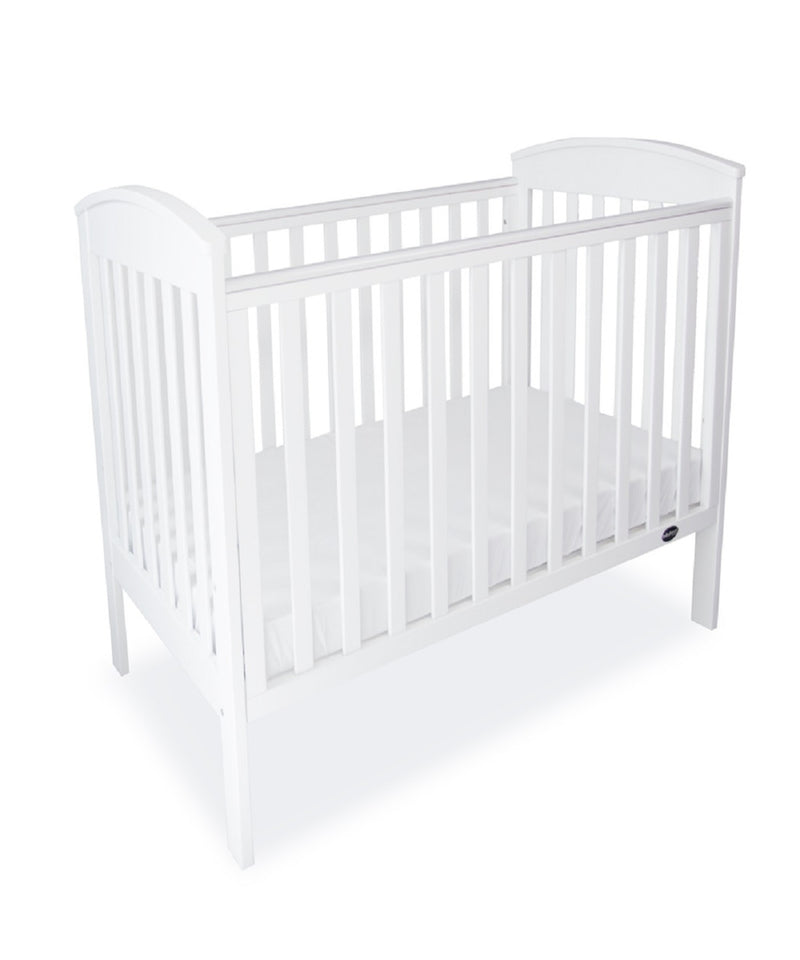 Babyhood Classic Curve Cot  4 In 1 (White) (1 yr warranty)