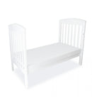 Babyhood Classic Curve Cot  4 In 1 (White) (1 yr warranty)