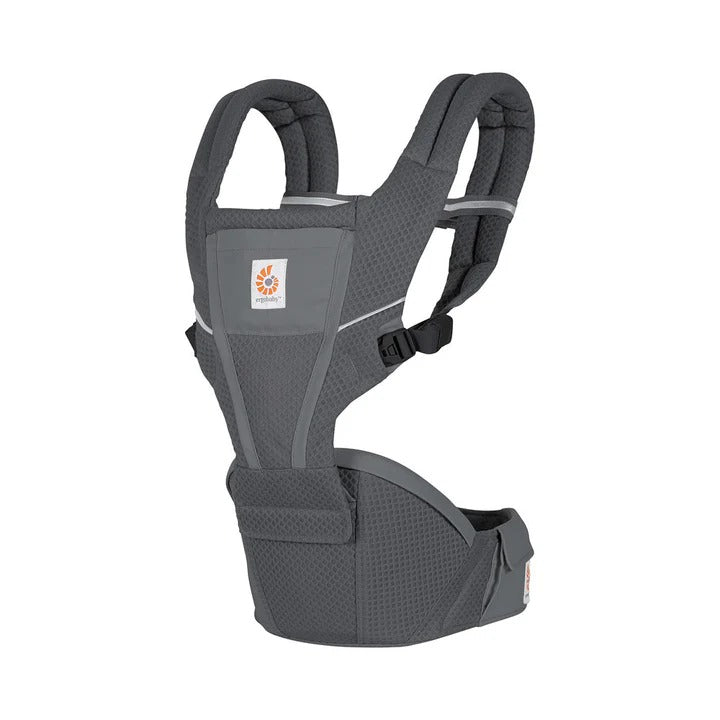 [10 year local warranty] Ergobaby Alta Hip Seat Baby Carrier - Graphite Grey