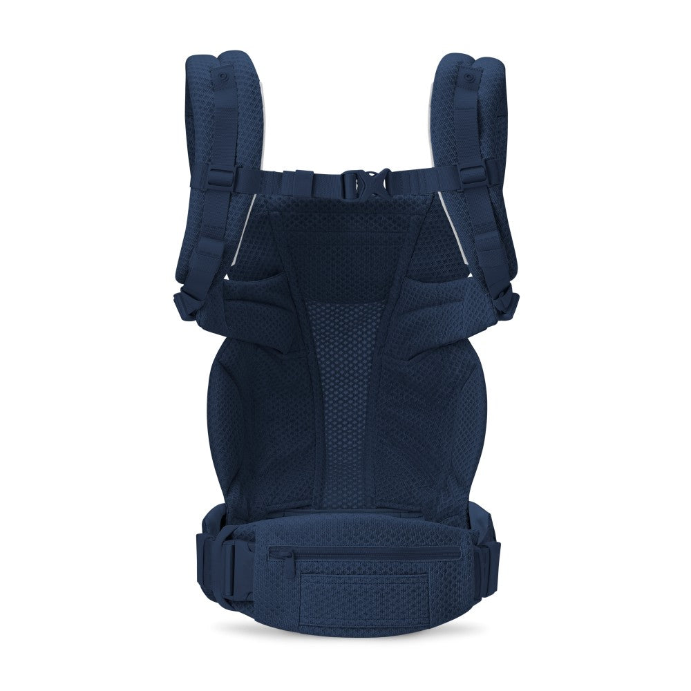 ergobaby blue carrier Ergobaby Omni Deluxe All-in-One Mesh Baby Carrier