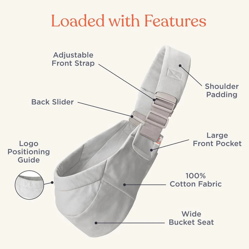[10 years warranty] Ergobaby Upsie Sling Carrier - 4 Colors