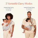 [10 years warranty] Ergobaby Upsie Sling Carrier - 4 Colors
