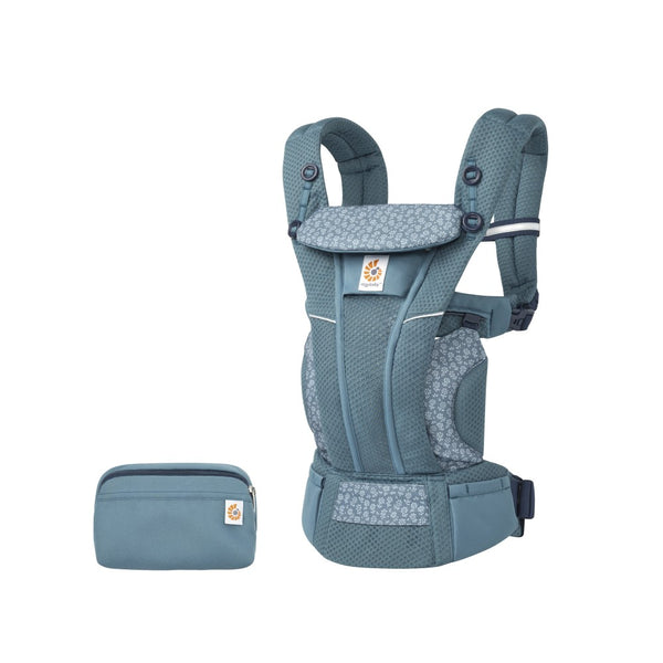 Ergobaby Omni Breeze Baby Carrier -Twilight Blue Daisies