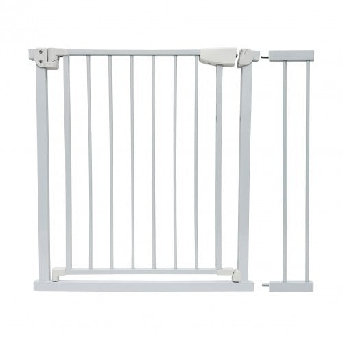 Lucky Baby Smart System 2 Way Swing Back Gate - Crystal Clear