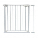 Lucky Baby Smart System 2 Way Swing Back Gate - Crystal Clear