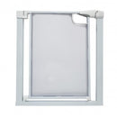 Lucky Baby Smart System 2 Way Swing Back Gate - Crystal Clear